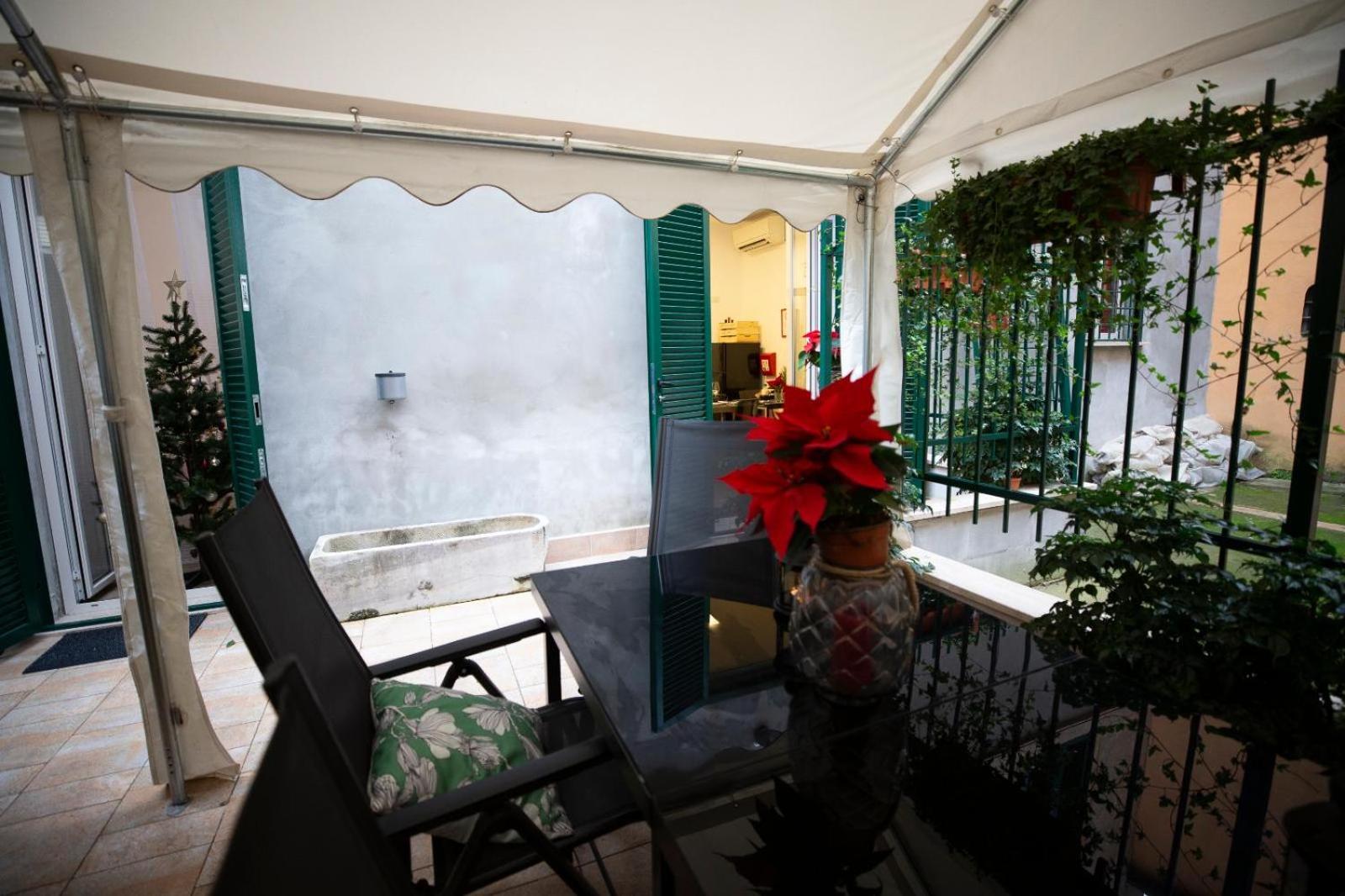 Flatinrome Trastevere Deluxe Rooms - Green Patio Dış mekan fotoğraf
