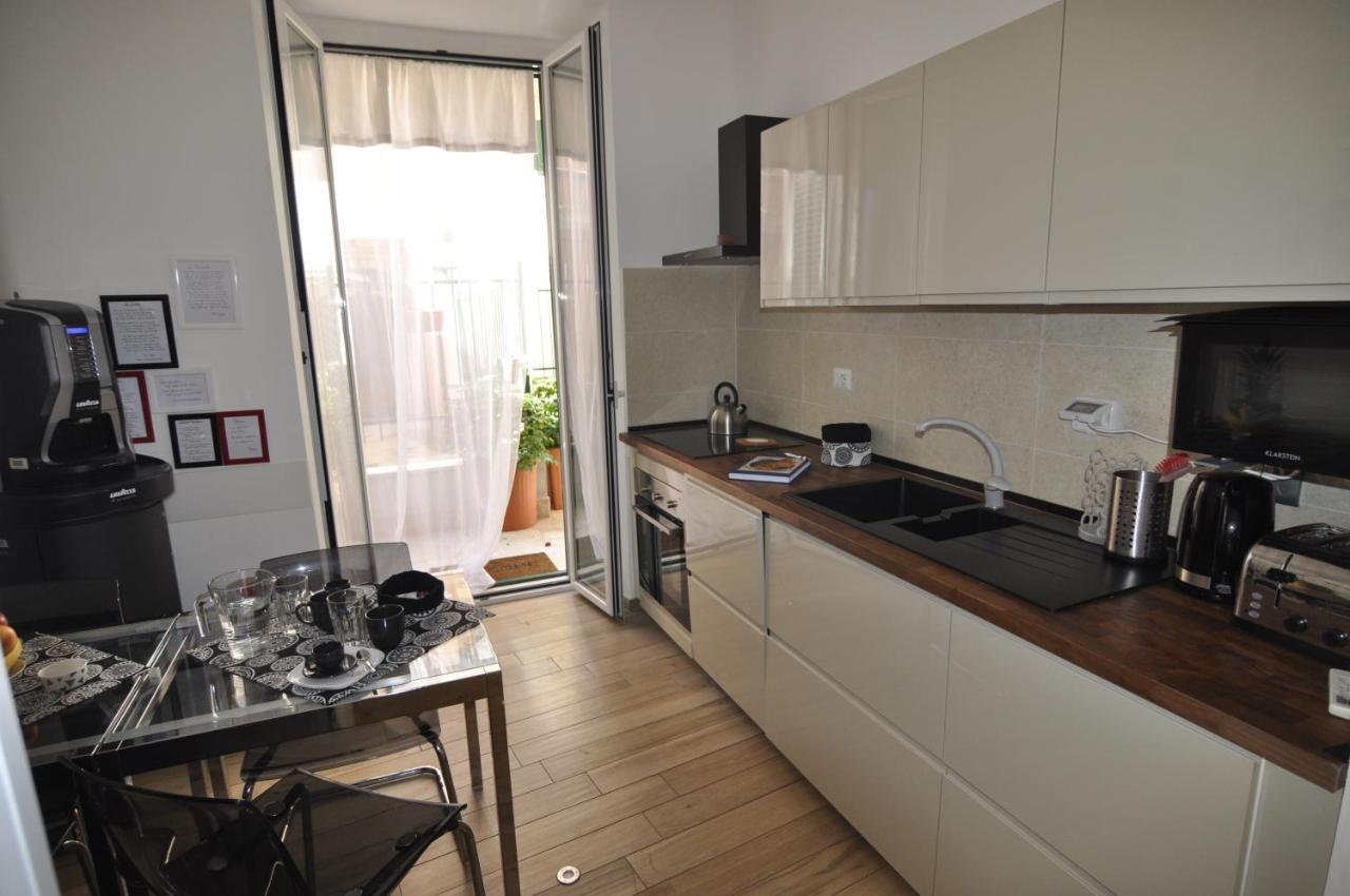 Flatinrome Trastevere Deluxe Rooms - Green Patio Dış mekan fotoğraf