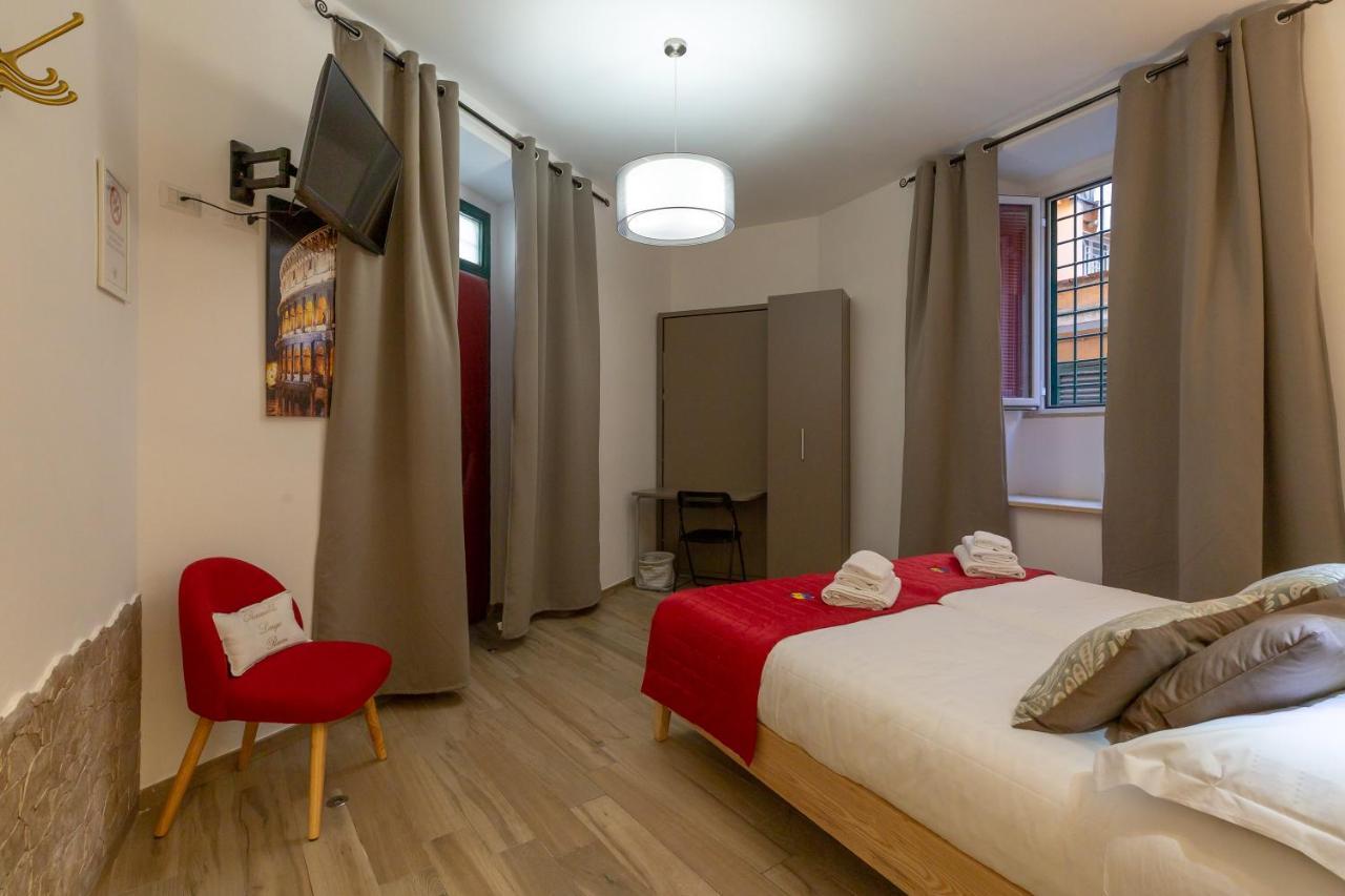 Flatinrome Trastevere Deluxe Rooms - Green Patio Dış mekan fotoğraf