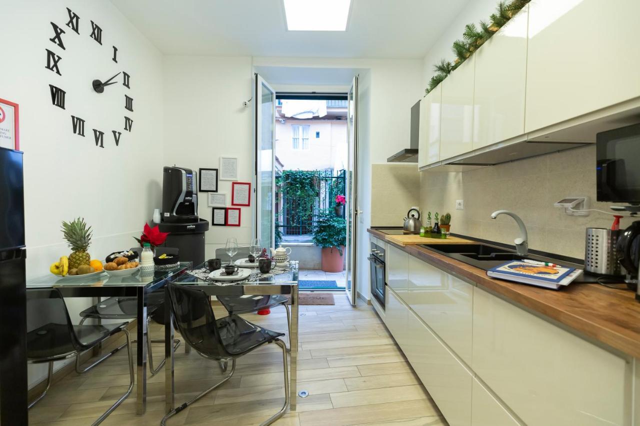 Flatinrome Trastevere Deluxe Rooms - Green Patio Dış mekan fotoğraf