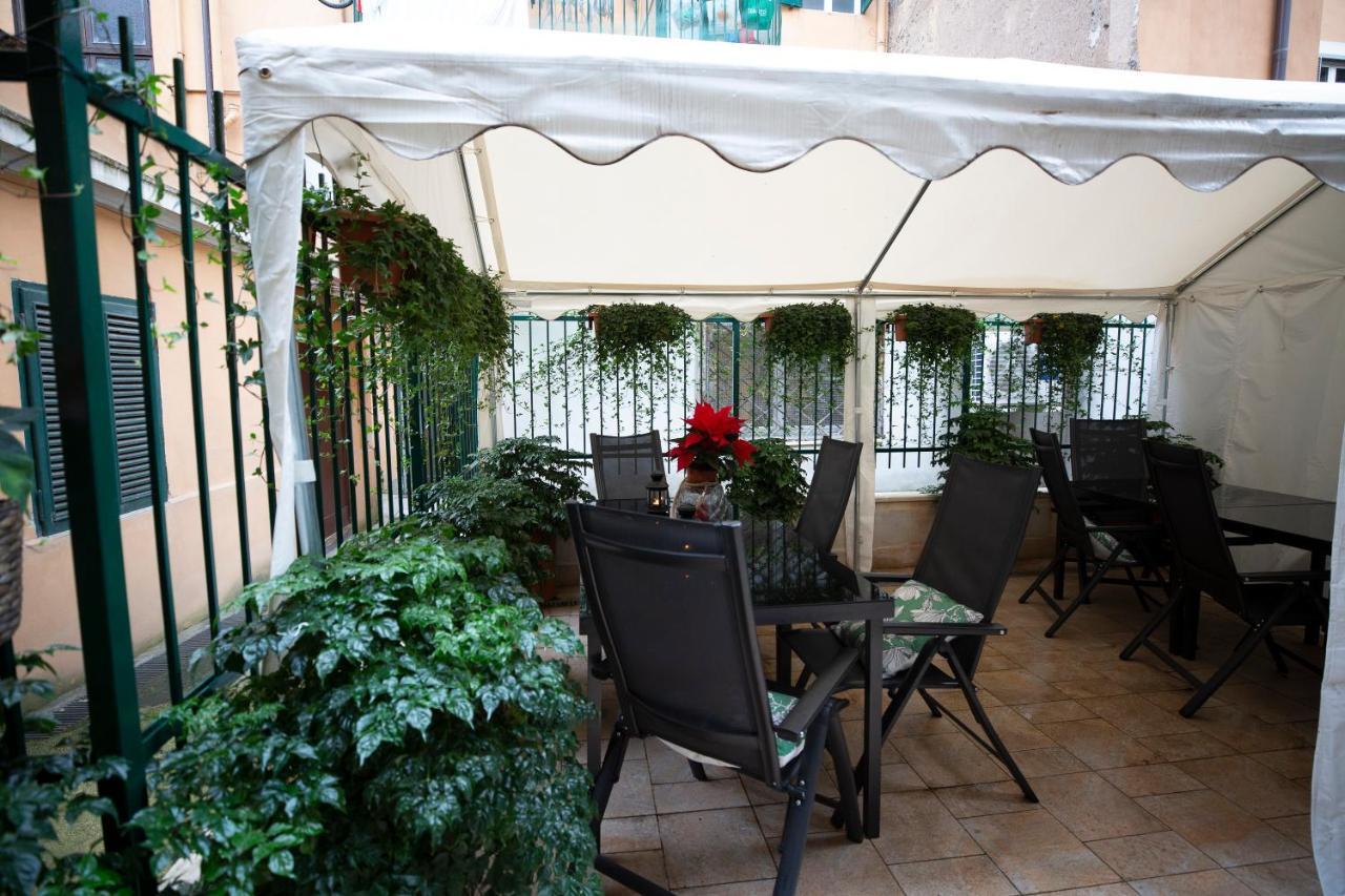 Flatinrome Trastevere Deluxe Rooms - Green Patio Dış mekan fotoğraf